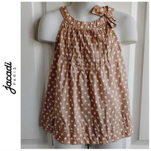 Jacadi Paris Polka Dot Blouse (French Brand)